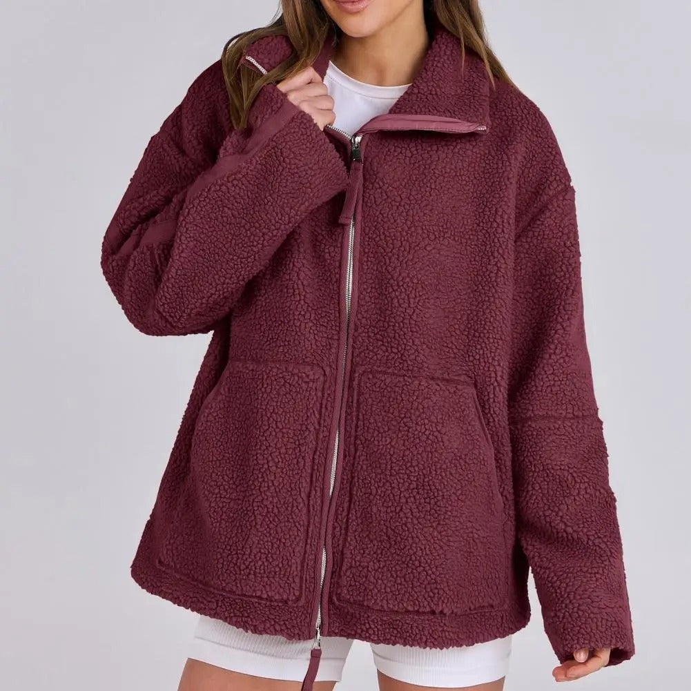 Giacca teddy da donna - Tendenza e comfort