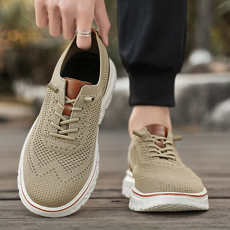 Scarpe da ginnastica performanti da uomo – leggere, traspiranti e adatte a uno stile di vita attivo.