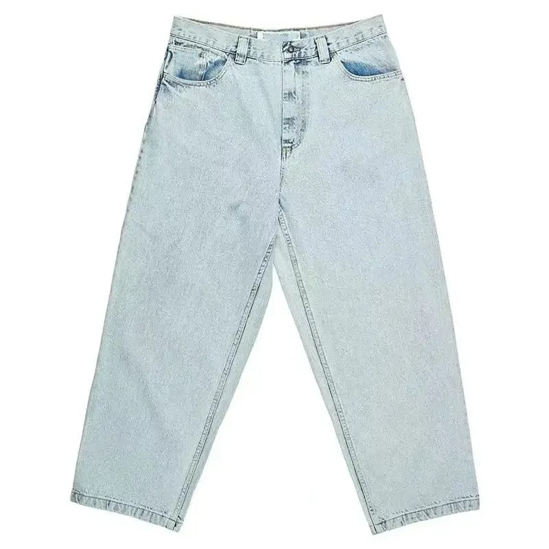 Jeans larghi da uomo – stile streetwear oversize