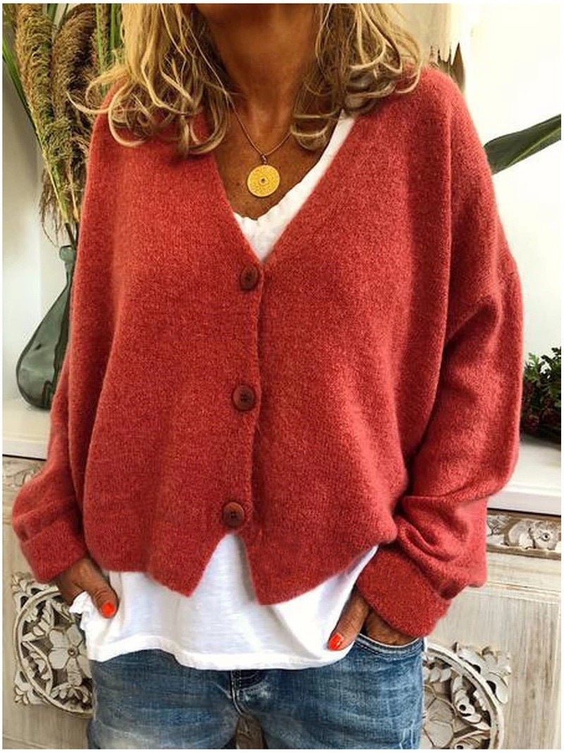 Elegante gilet in maglia per donna