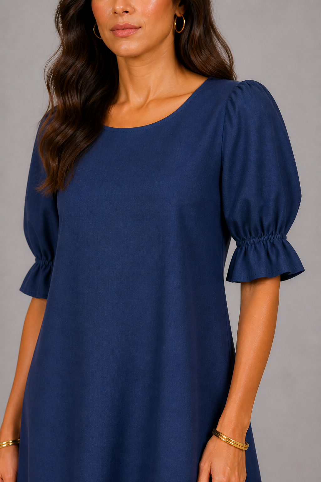 Abito da donna elegante dal taglio fluido - Chic e facile da indossare