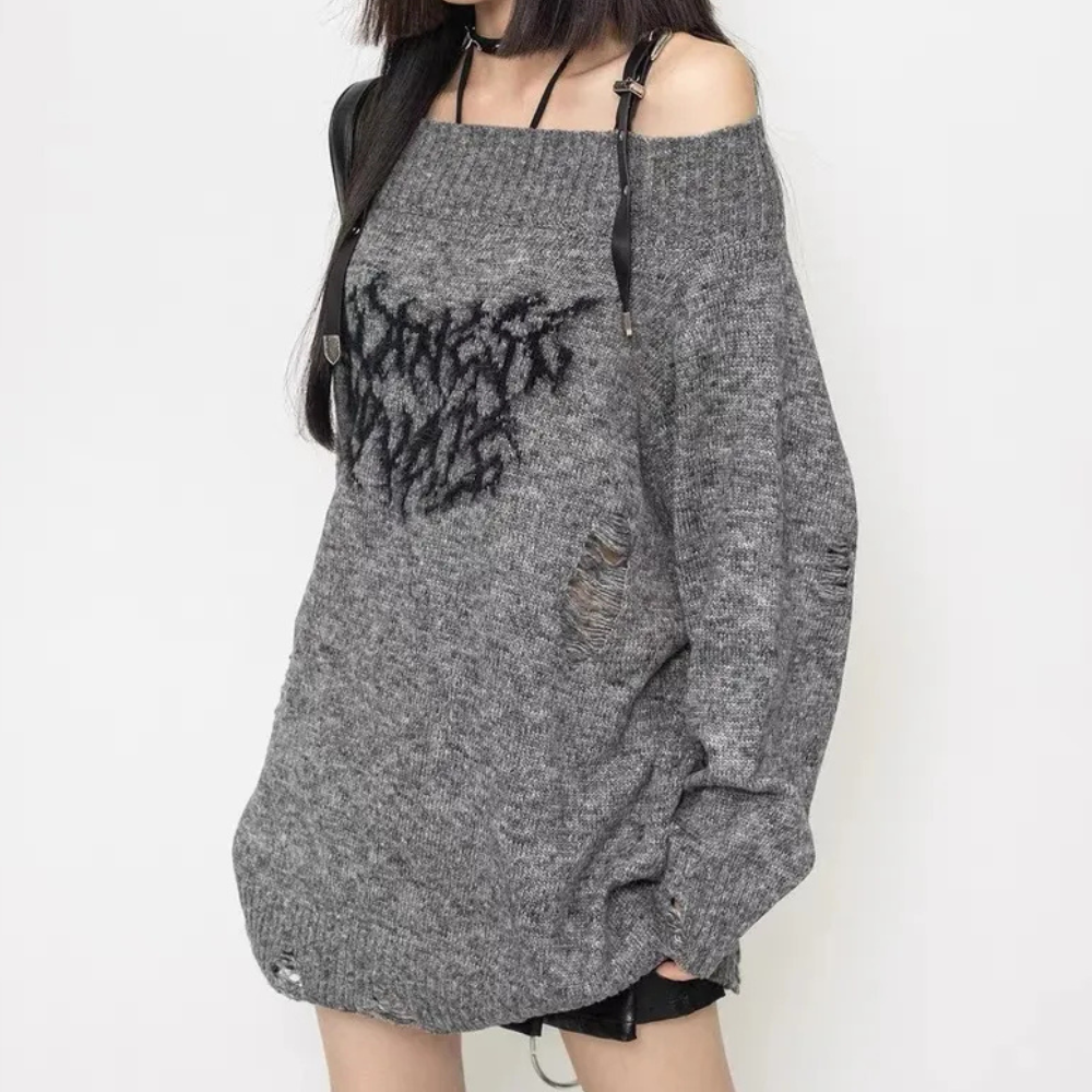 Maglione oversize versatile ed elegante da donna