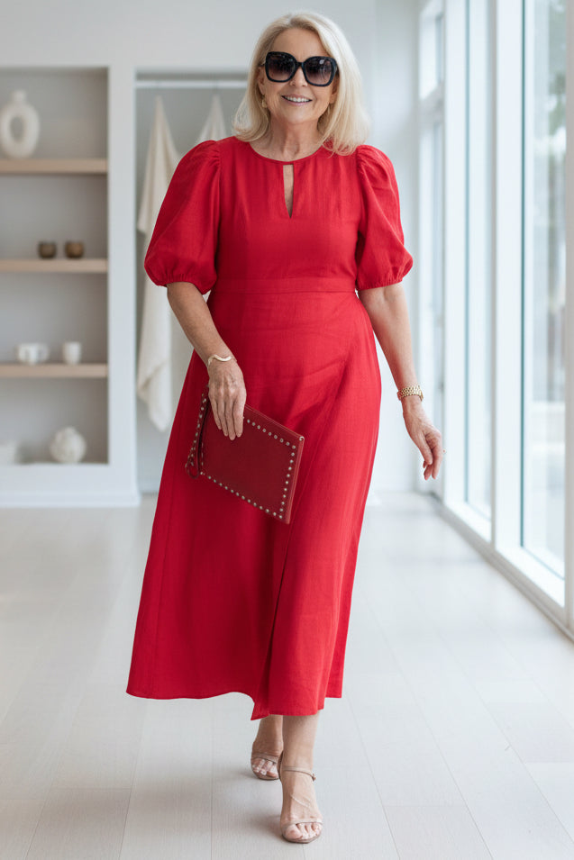 Abito Maxi Elegante Nero da Donna – Abbigliamento da Sera Formale