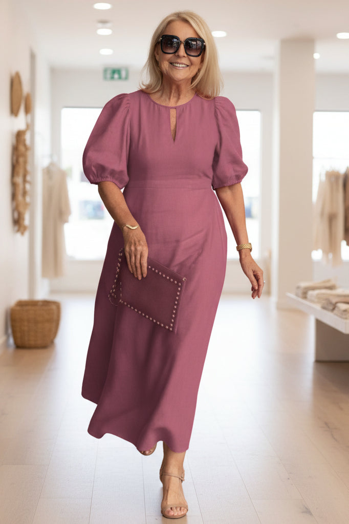 Abito Maxi Elegante Nero da Donna – Abbigliamento da Sera Formale