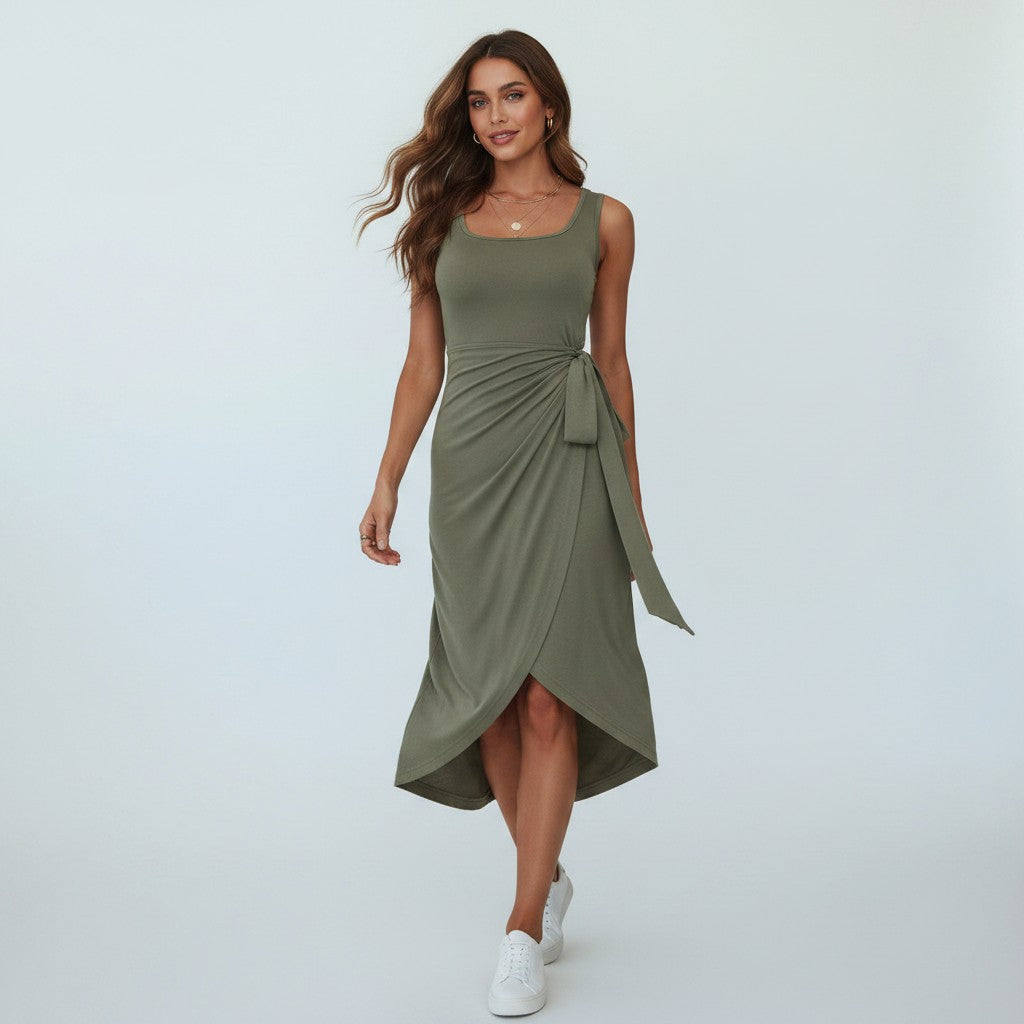 Abito portafoglio estivo da donna - Morbido ed elegante
