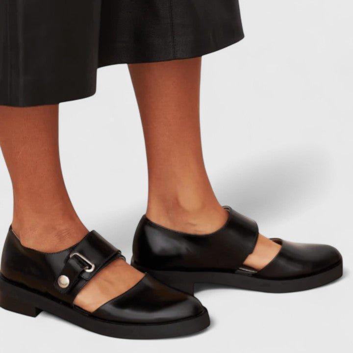 Scarpe Mary Jane da donna con suola chunky - Classiche e grintose