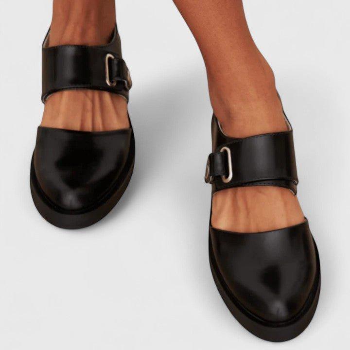 Scarpe Mary Jane da donna con suola chunky - Classiche e grintose