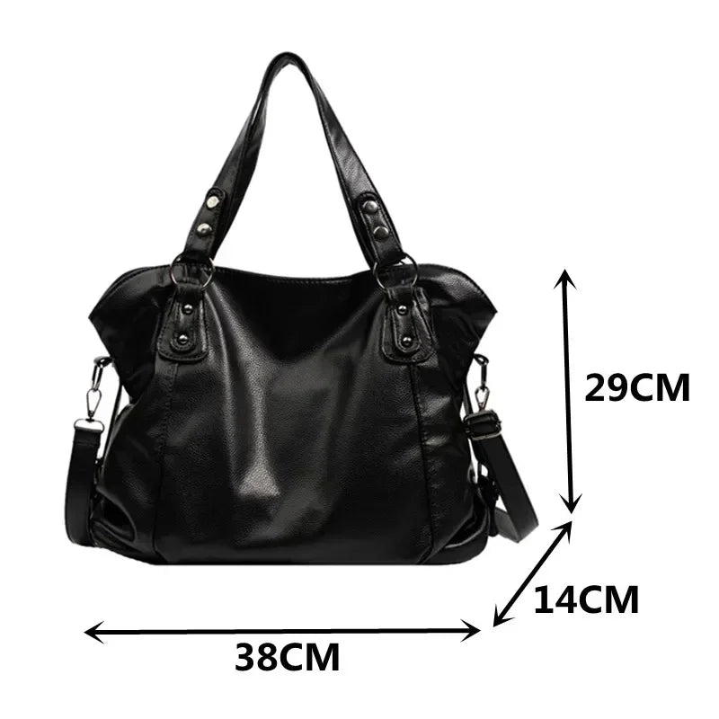 Bolso hobo de mujer suave para llevar al hombro: elegante y para el día a día