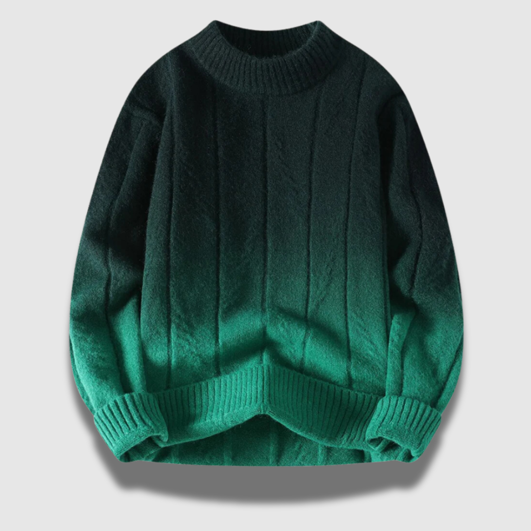 Maglione da uomo Premium, morbido e confortevole, con motivo a gradi