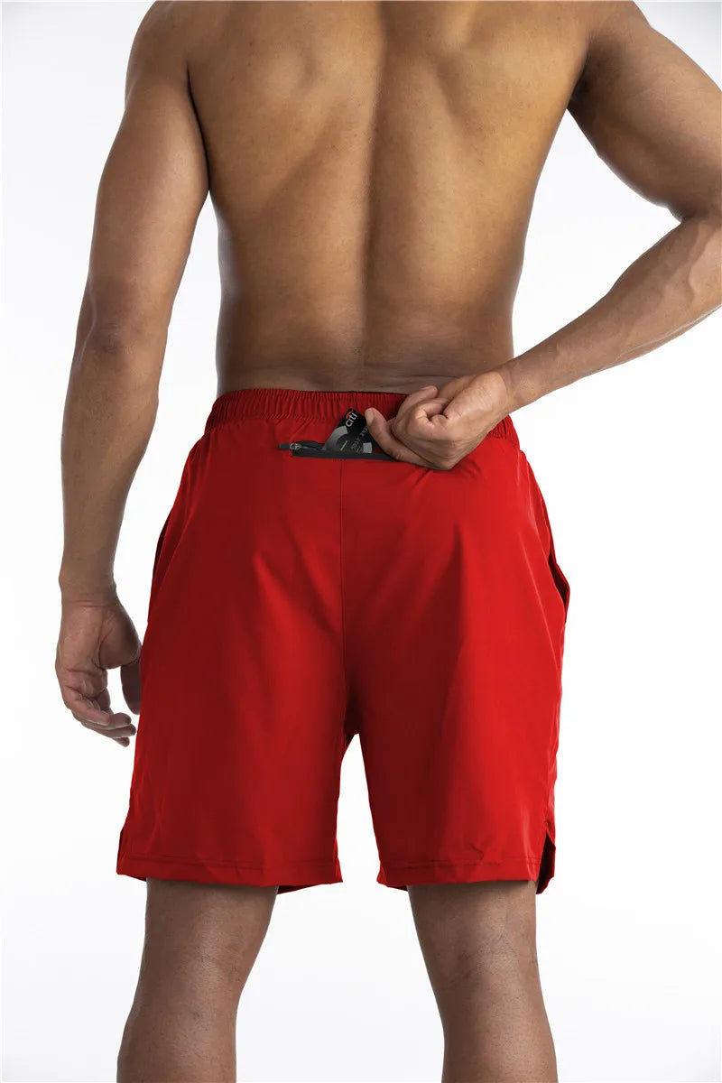 Pantaloncini sportivi premium da uomo – Pantaloncini con fodera comfort e tasca per telefono