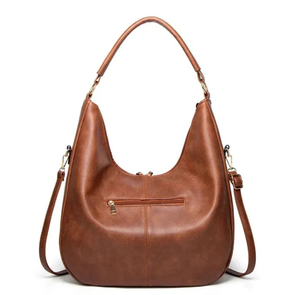 Borsa a tracolla con nappe da donna -borsa lussuosa, spaziosa e versatile