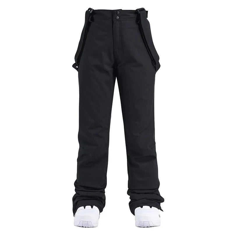 Pantaloni da snowboard impermeabili da uomo bretelle – Pantaloni da sci invernali isolati