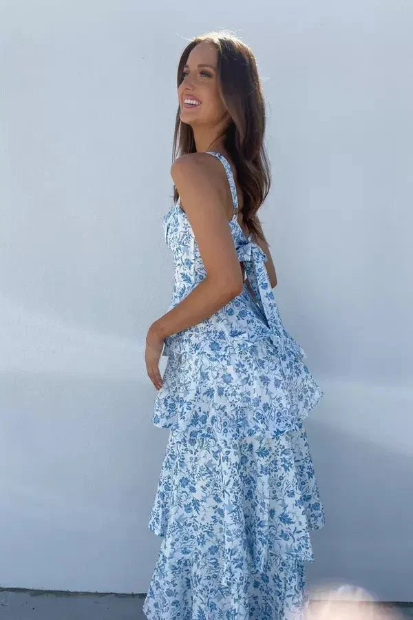 Abito Maxi Floreale Boho Chic – Elegante e Femminile