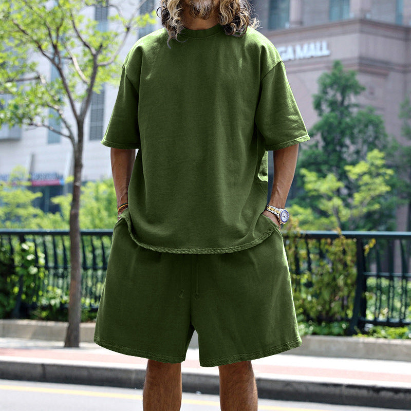 Completo estivo da uomo leggero – Tuta casual comoda e moderna