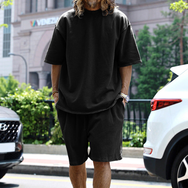 Completo estivo da uomo leggero – Tuta casual comoda e moderna