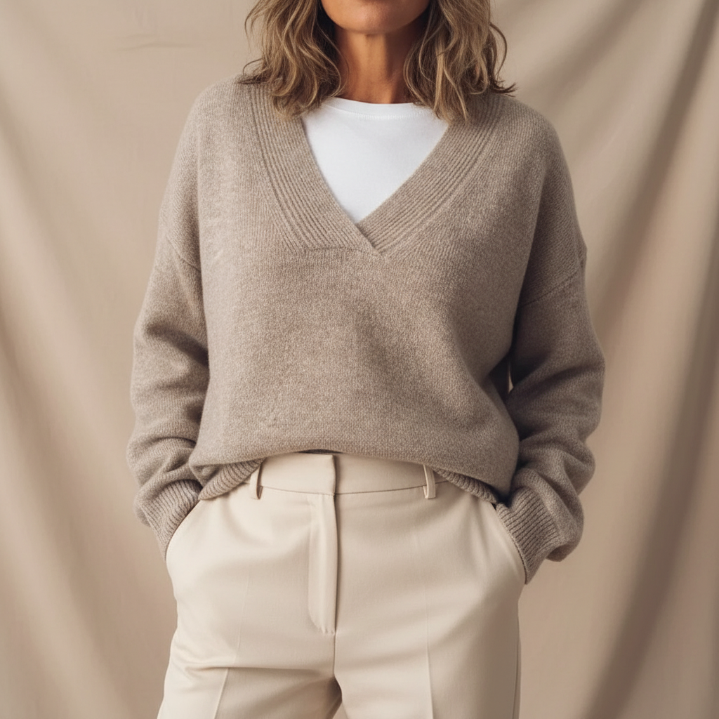 Pull femme coupe ample - Doux et casual