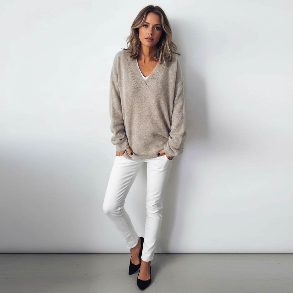 Pull femme coupe ample - Doux et casual