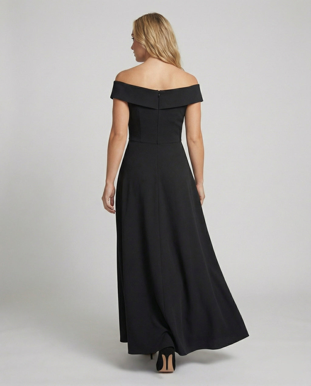 Abito maxi da donna bustier spalle scoperte - Elegante e aderente