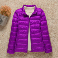 High purple collar