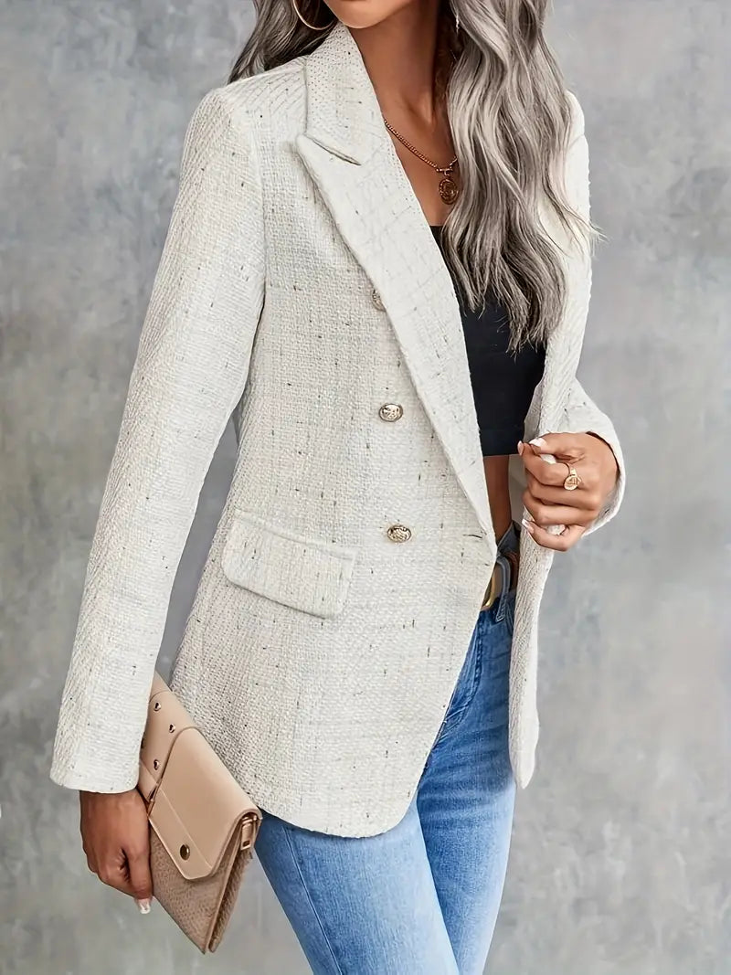 Veste en tweed femme, confectionnée sur mesure - Légère et élégante
