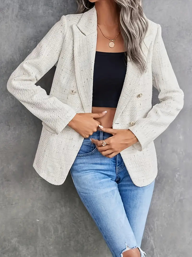 Veste en tweed femme, confectionnée sur mesure - Légère et élégante