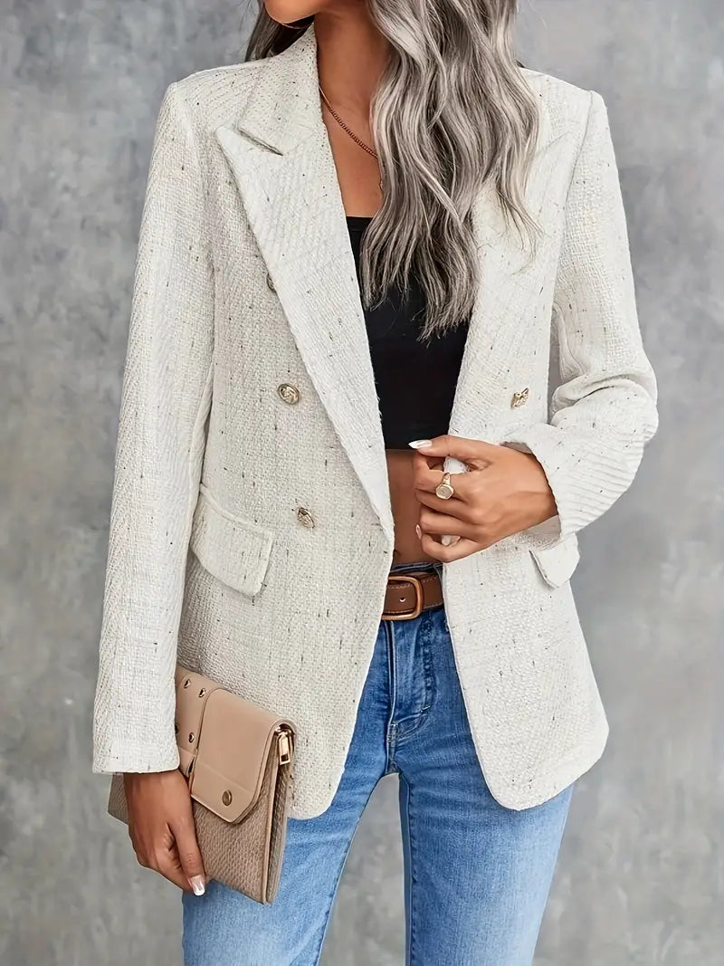 Veste en tweed femme, confectionnée sur mesure - Légère et élégante
