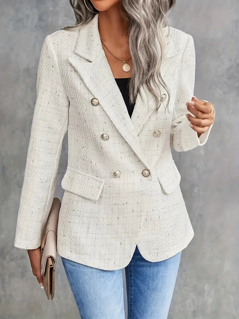 Veste en tweed femme, confectionnée sur mesure - Légère et élégante