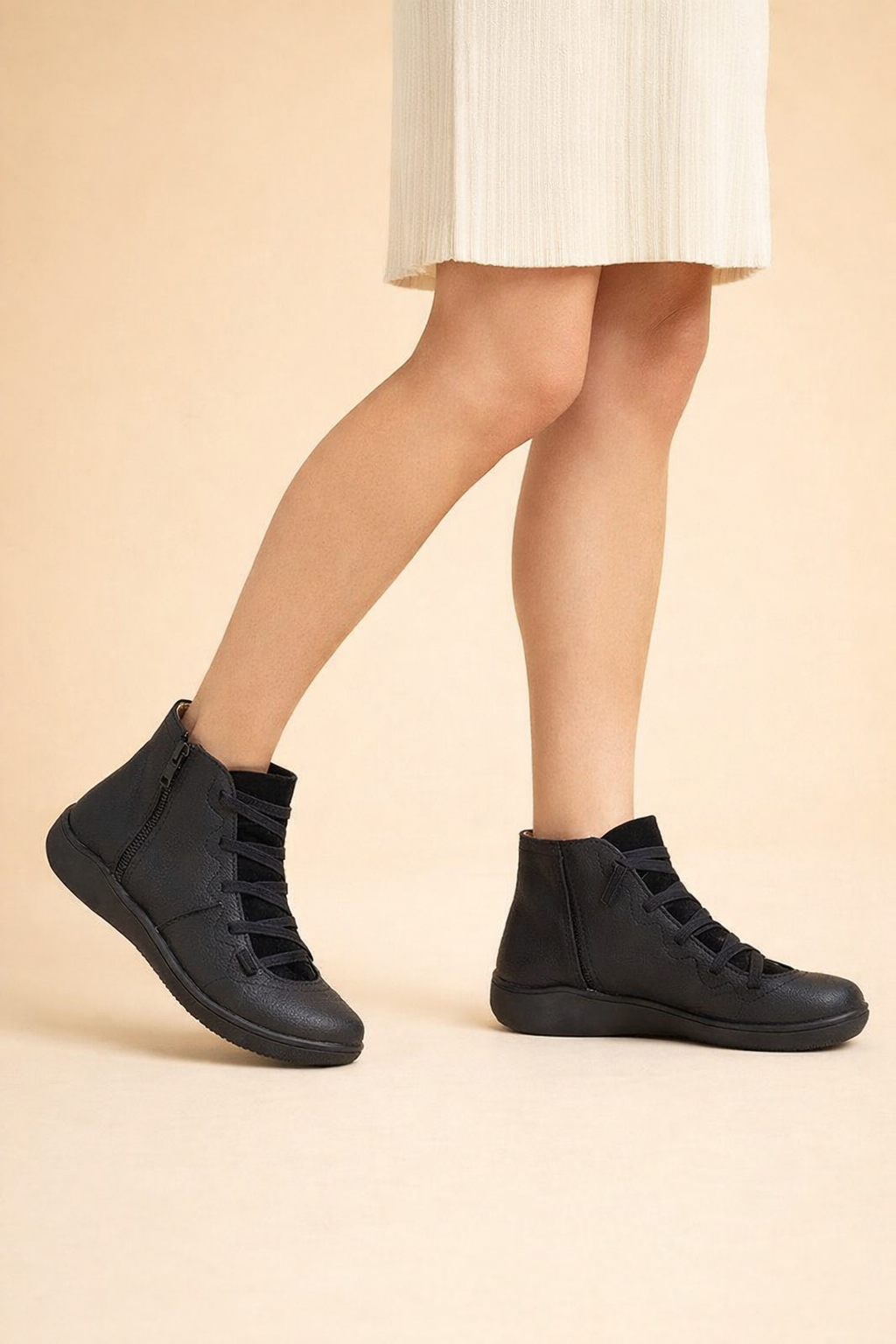 Stivaletti Ortopedici Donna – Nina Comfort e Supporto di Tendenza