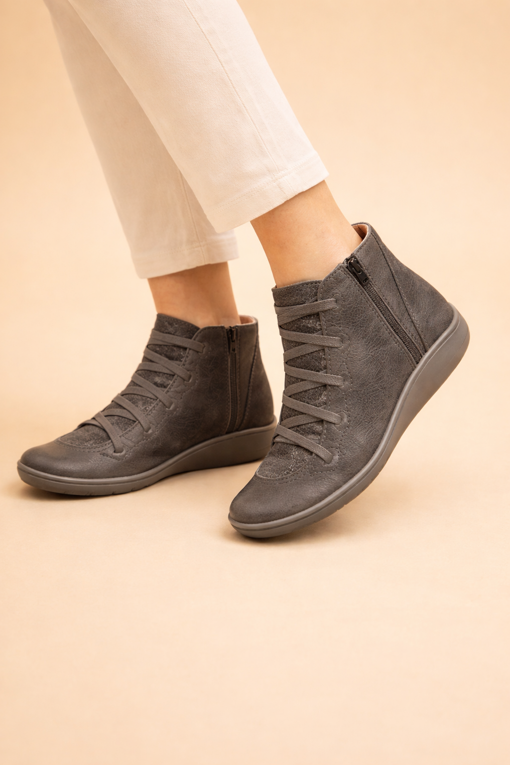 Stivaletti Ortopedici Donna – Nina Comfort e Supporto di Tendenza