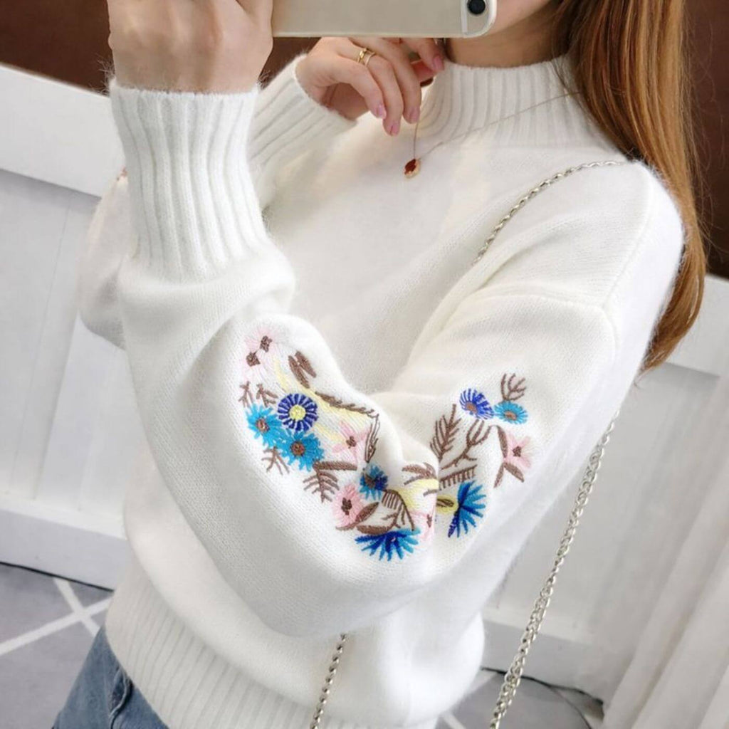 Noreva floral sweater - Soft and comfortable