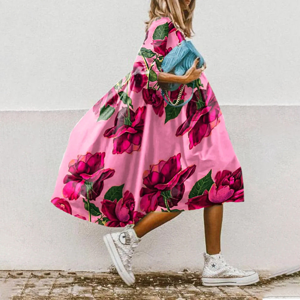Abito da donna paisley floreale - Fluido ed elegante