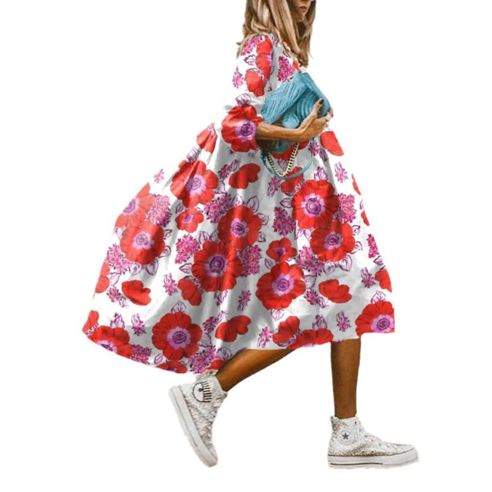 Abito da donna paisley floreale - Fluido ed elegante