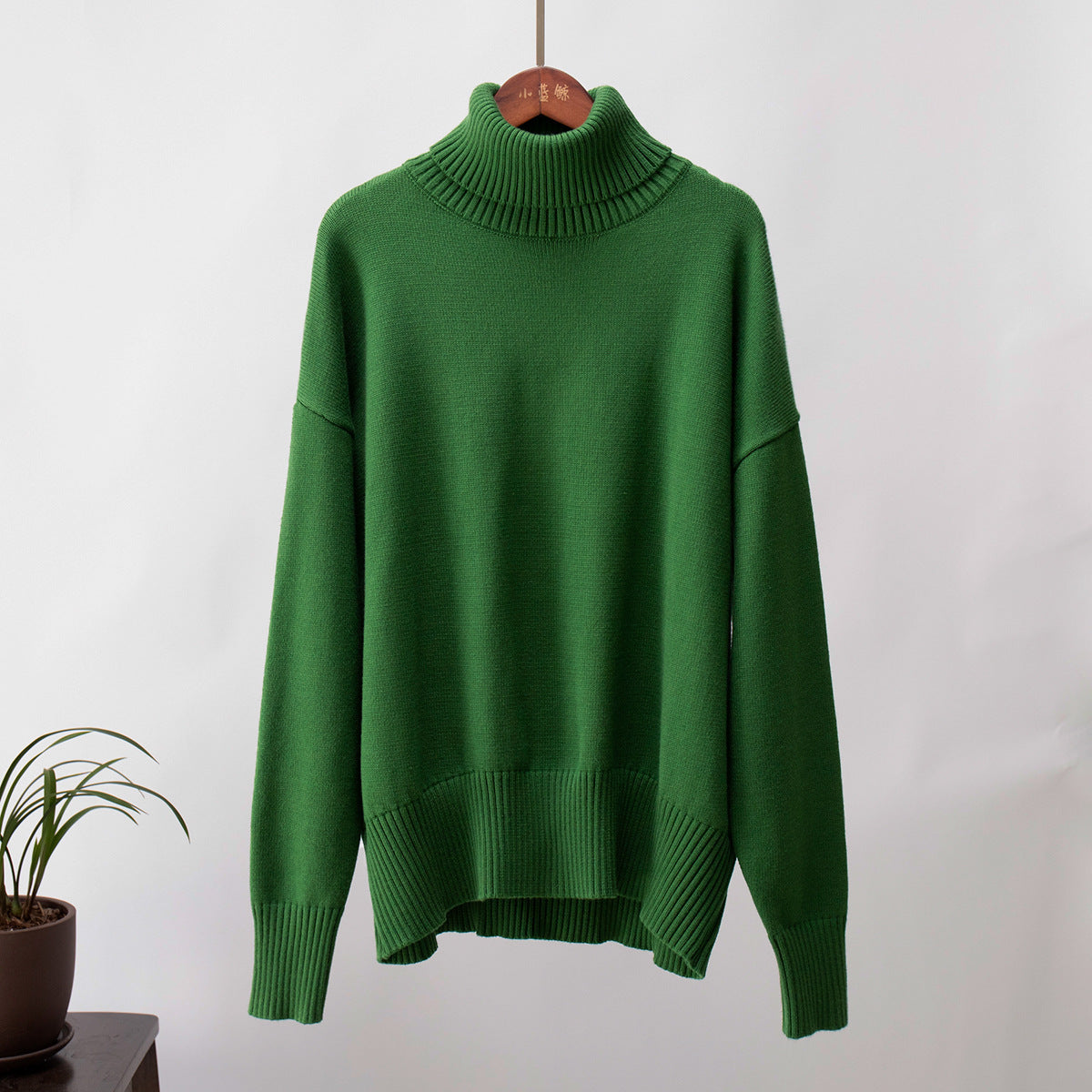 Maglione a collo alto morbido e lussuoso da donna