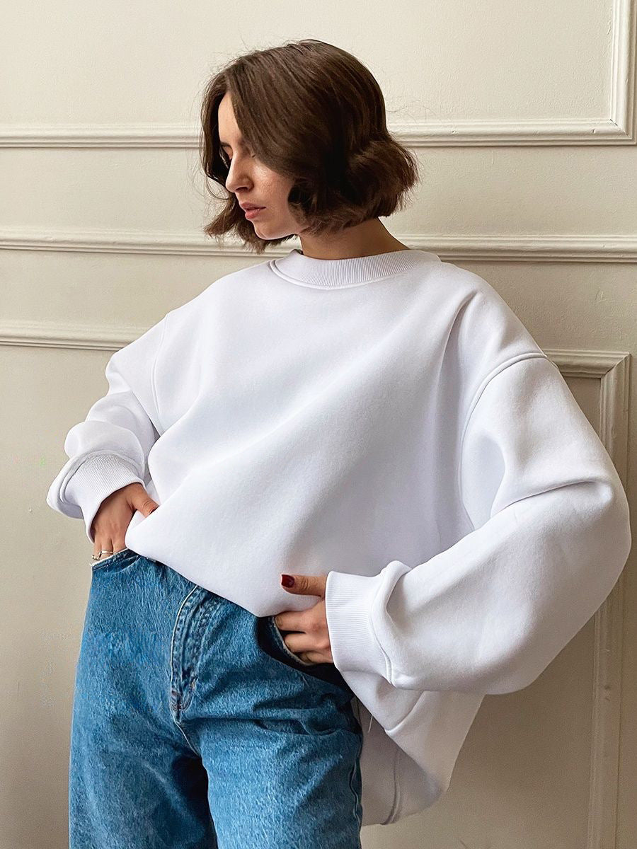 Oversized damesweatshirt – Afslappet og behagelig