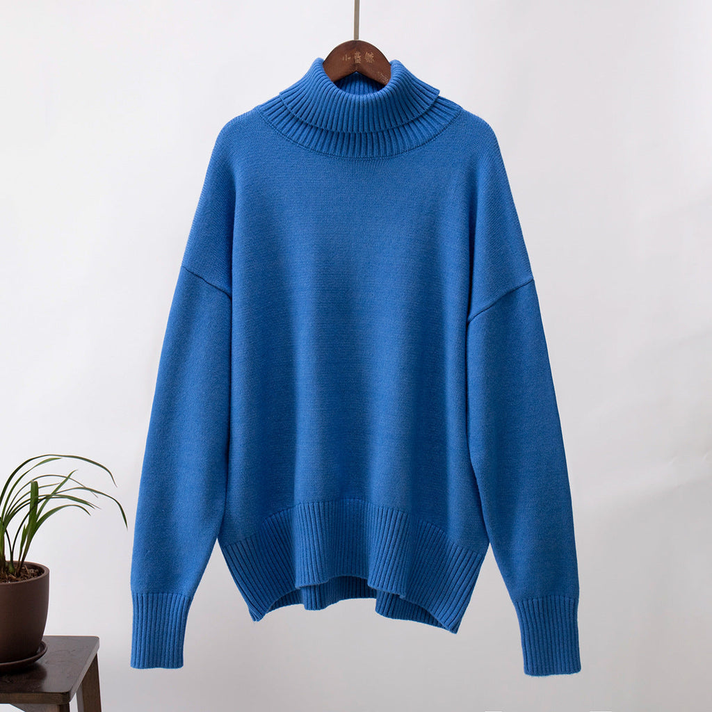 Maglione a collo alto morbido e lussuoso da donna