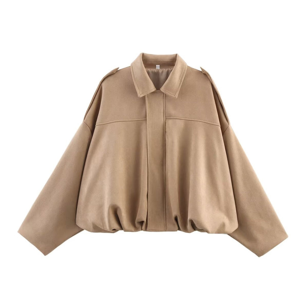 Giacca bomber oversize donna - Casual chic e facile da indossare
