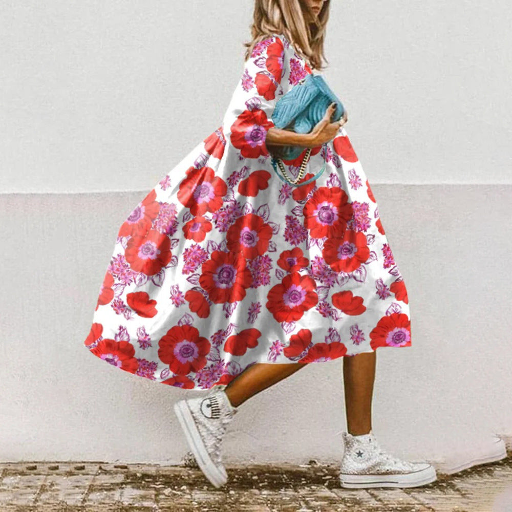 Abito da donna paisley floreale - Fluido ed elegante