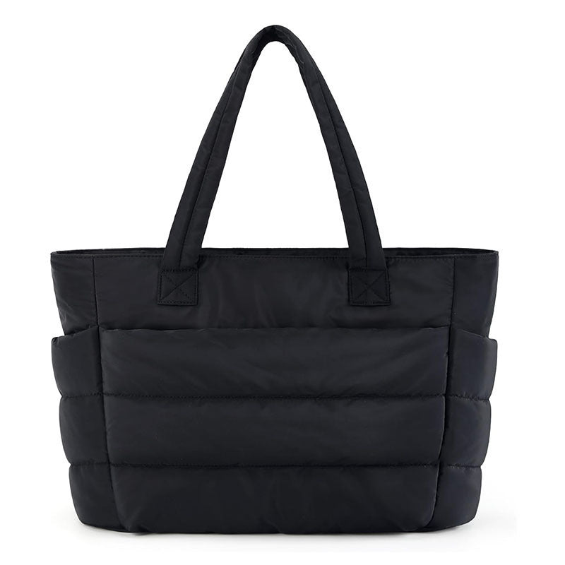 Borsa tote trapuntata da donna – Scomparto spazioso ed elegante per laptop