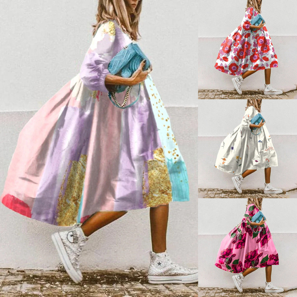 Abito da donna paisley floreale - Fluido ed elegante