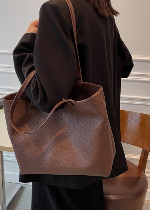 Ampia borsa tote per donne moderne - Tutte le stagioni