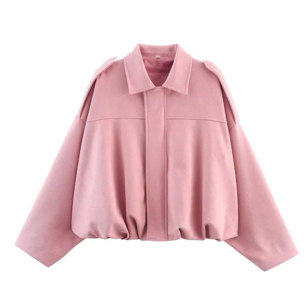 Giacca bomber oversize donna - Casual chic e facile da indossare