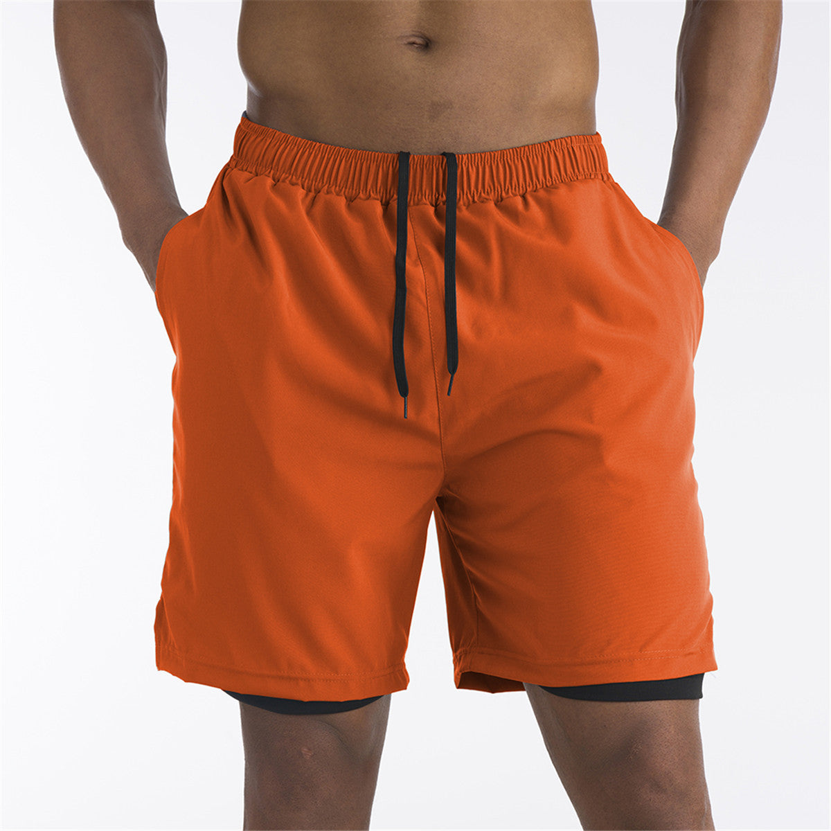 Pantaloncini sportivi premium da uomo – Pantaloncini con fodera comfort e tasca per telefono