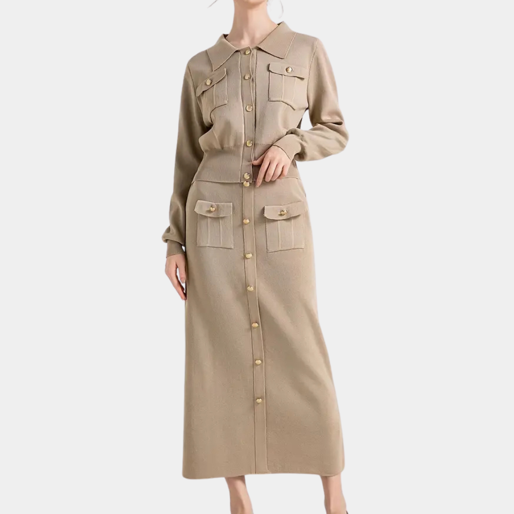 Donna Moda Confortevole Casual Chic Due Pezzi Set