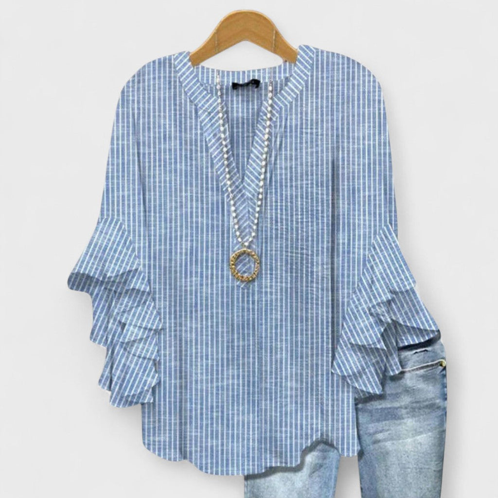 Light and elegant summer women's T-shirt – Fresh and versatile feminine style
