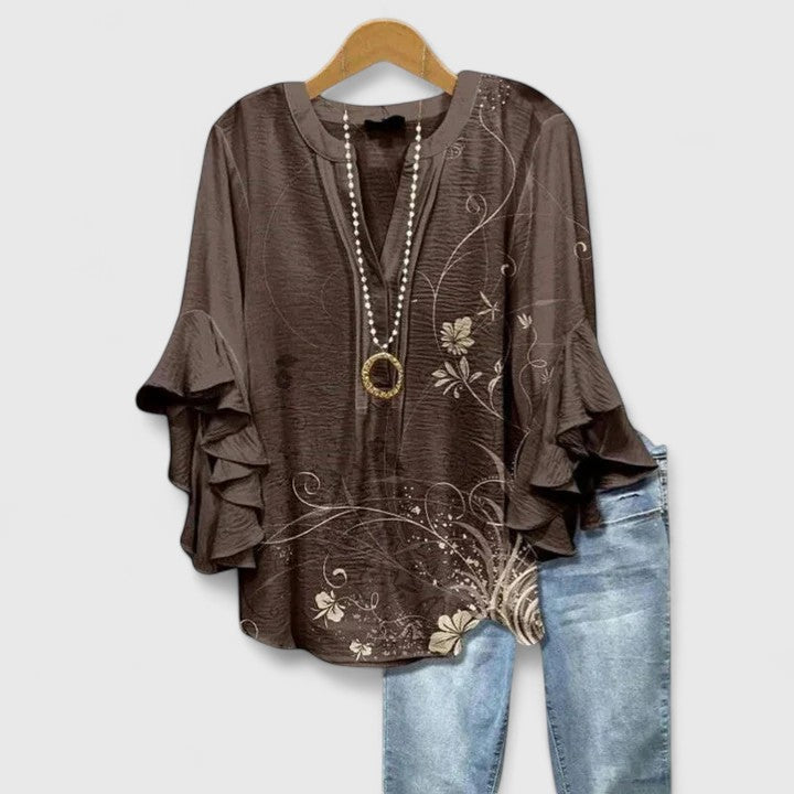 Blusa Donna Chic – Stile Elegante Versatile Ufficio e Party