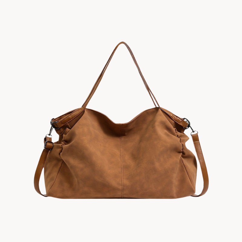 Borsa tote in pelle spaziosa e oversize per donna - Borsa per tutti i giorni