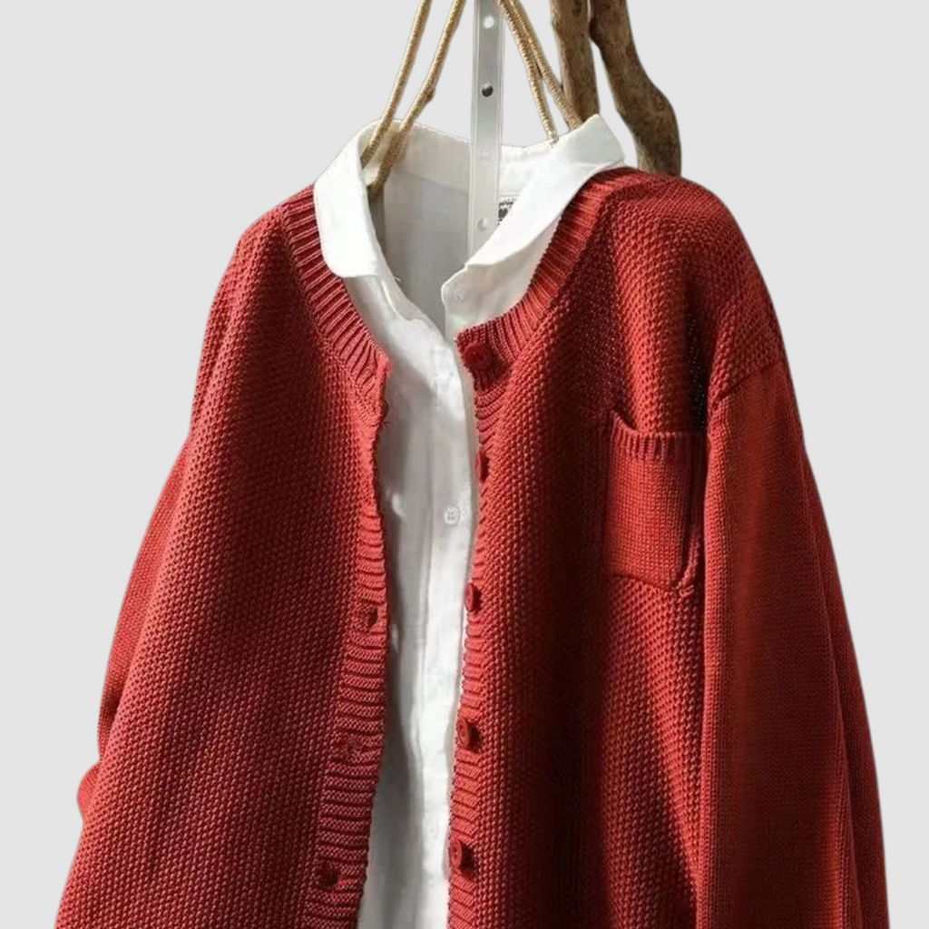 Cardigan donna in maglia morbida - Caldo e confortevole
