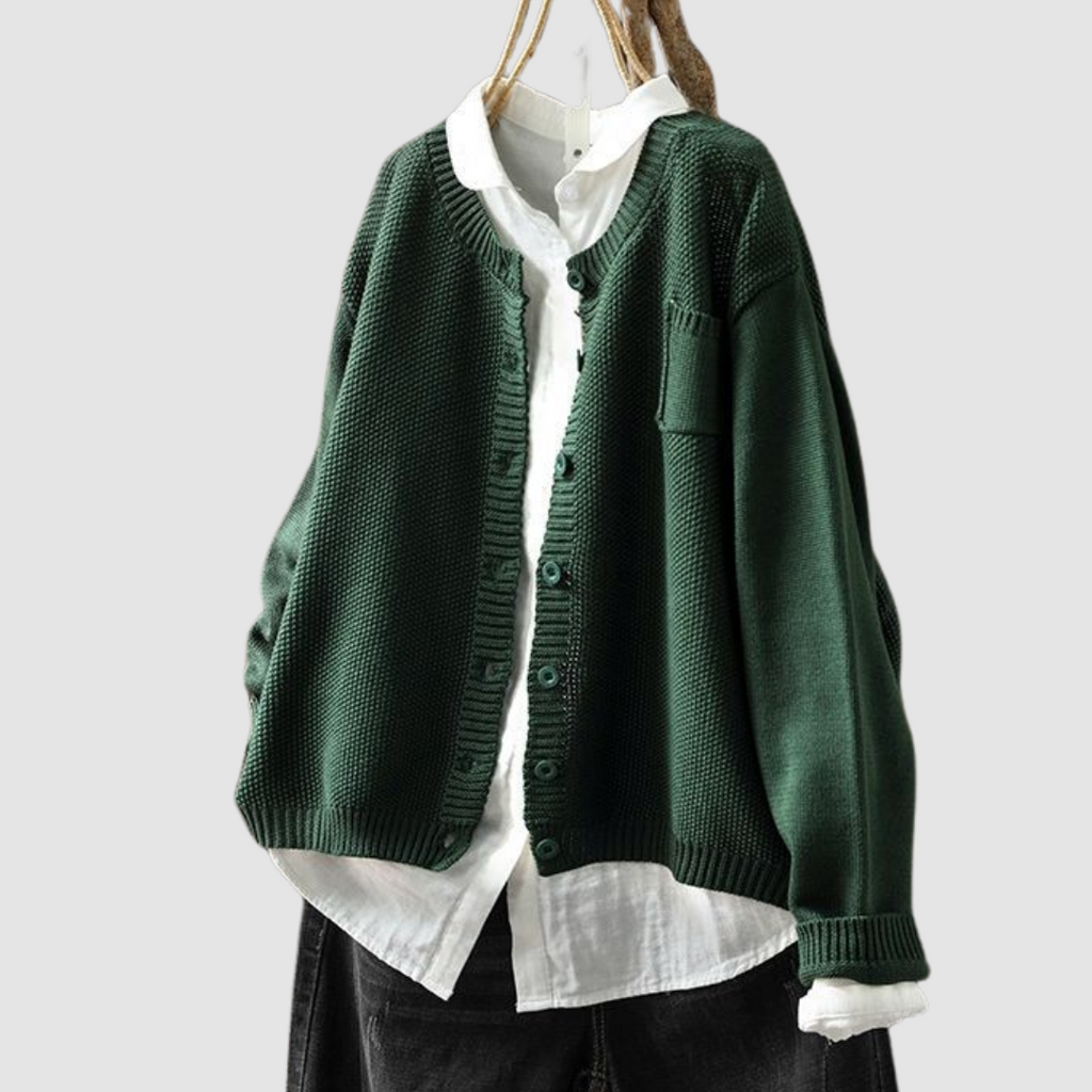 Cardigan donna in maglia morbida - Caldo e confortevole