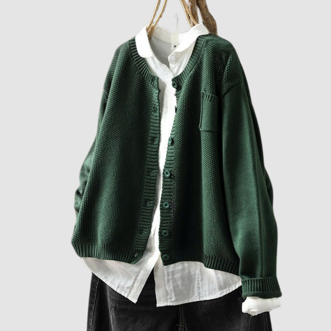Cardigan donna in maglia morbida - Caldo e confortevole