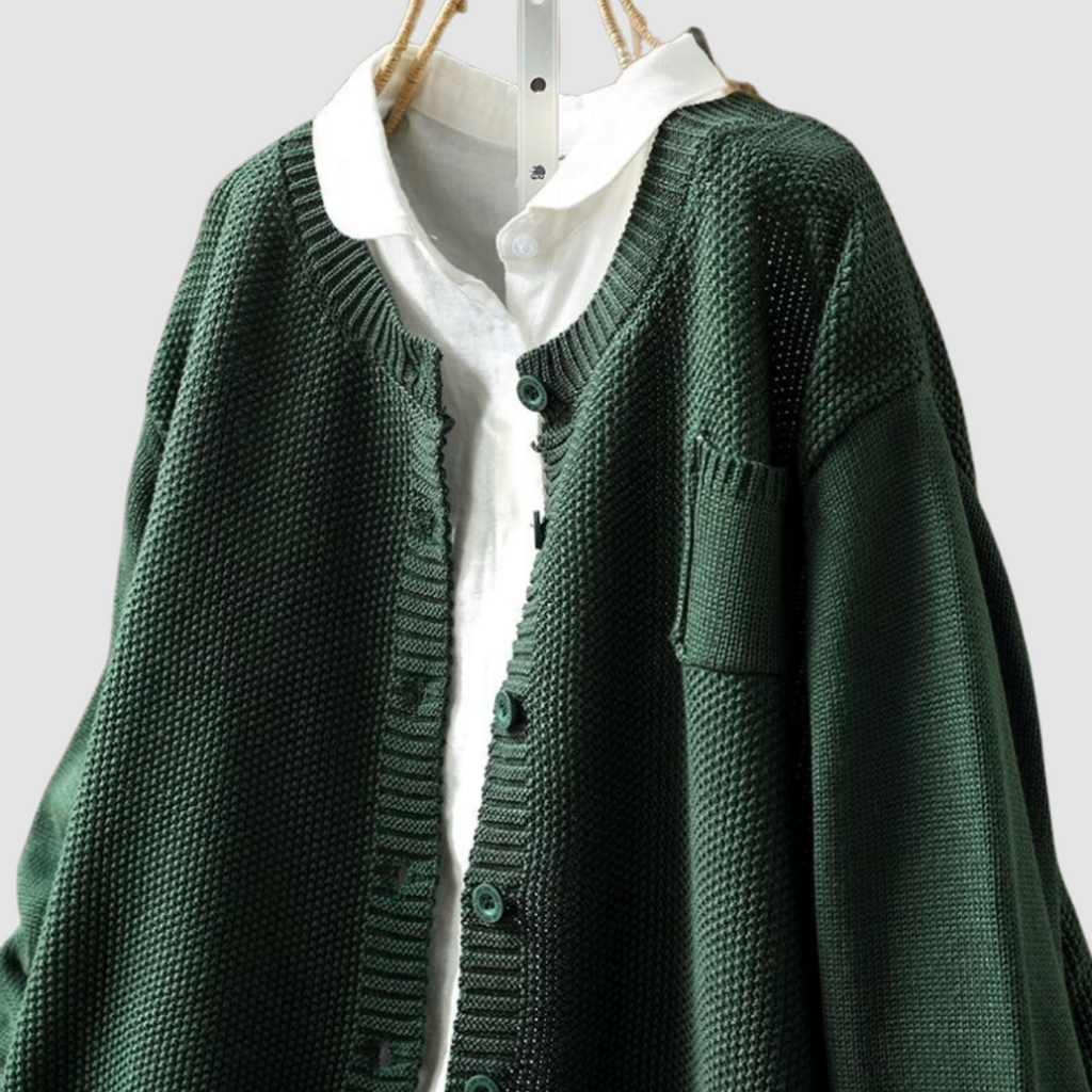 Cardigan donna in maglia morbida - Caldo e confortevole